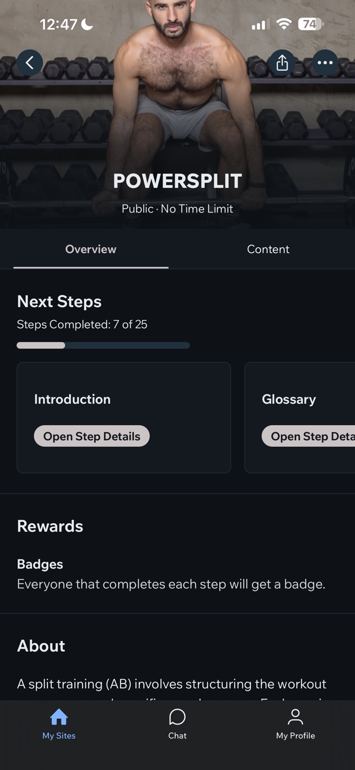 Elite program overview